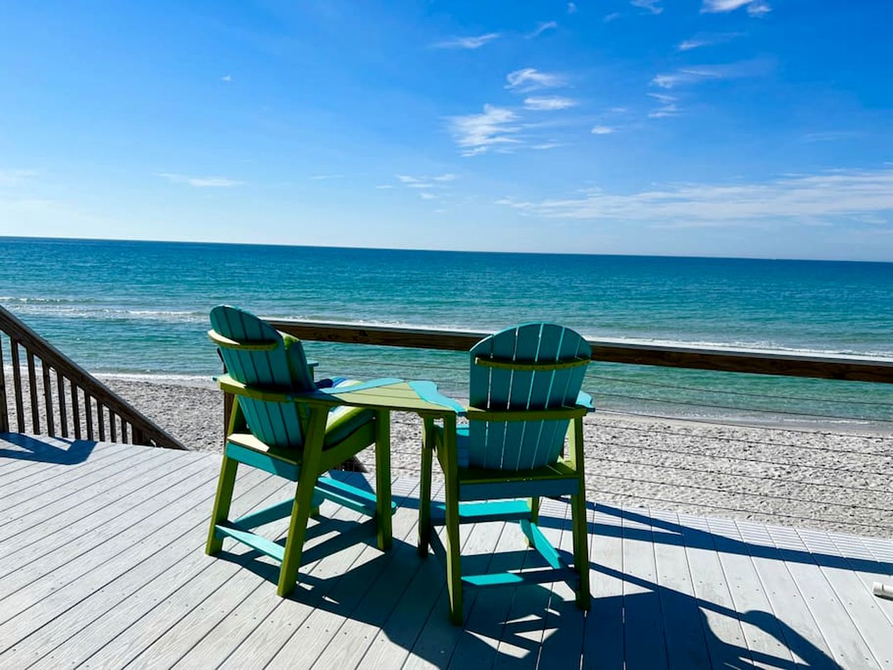 Stunning Secluded Beach House Right on the Sand for the Ultimate Relaxing Escape by the Coast on Little Gasparilla Island, Florida