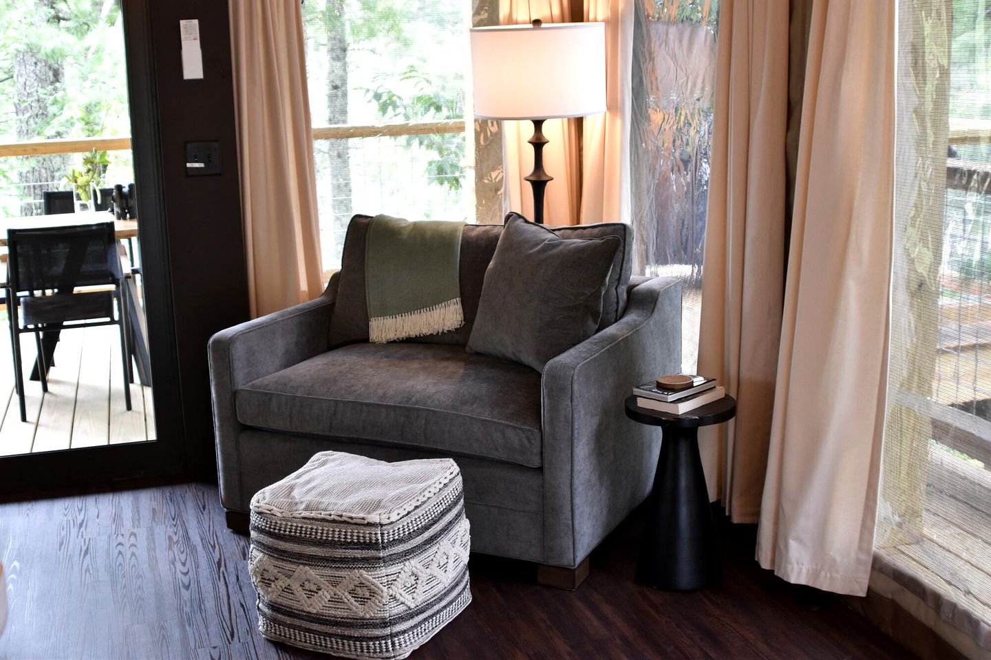 Secluded Tree Tent with Outdoor Soaking Tub & Pizza Oven Near Blue Ridge Waterfalls, Zirconia, North Carolina