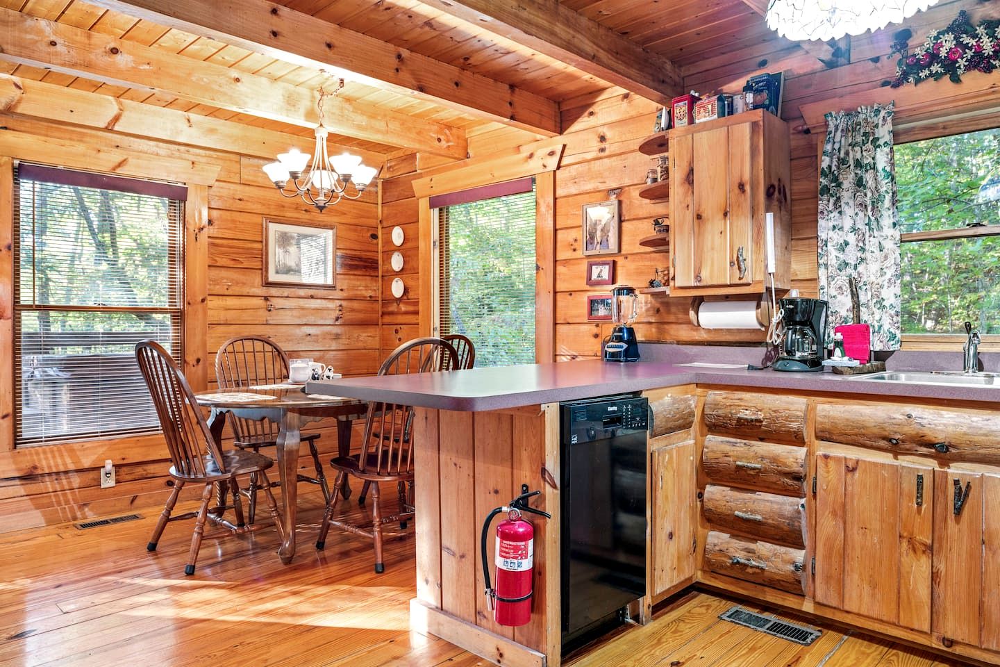 Secluded Smoky Mountain Cabin with Hot Tub & Fireplace near Pigeon Forge, Tennessee