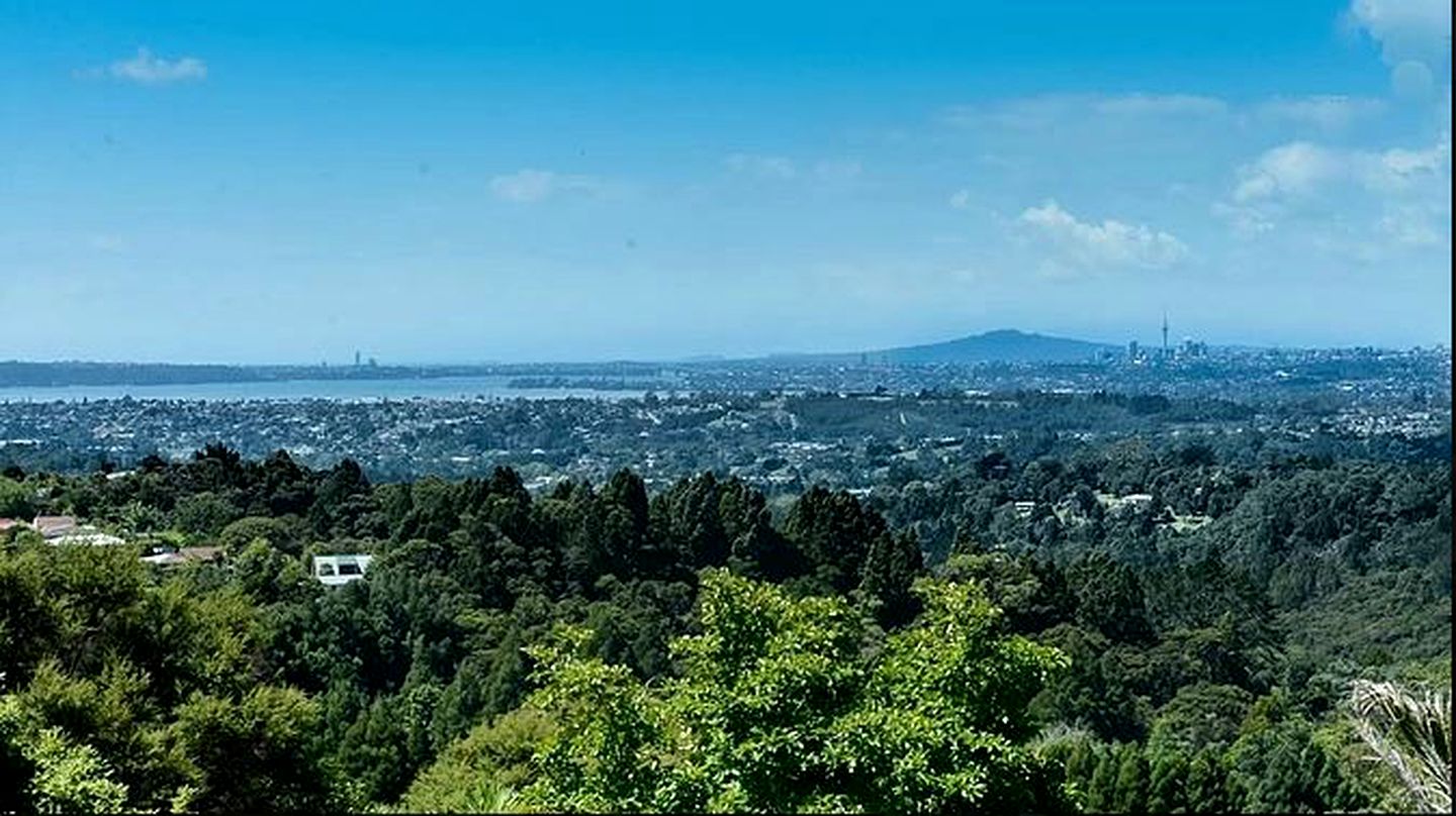 Modern Bed and Breakfast in Tropical Setting near Lion Rock on North Island