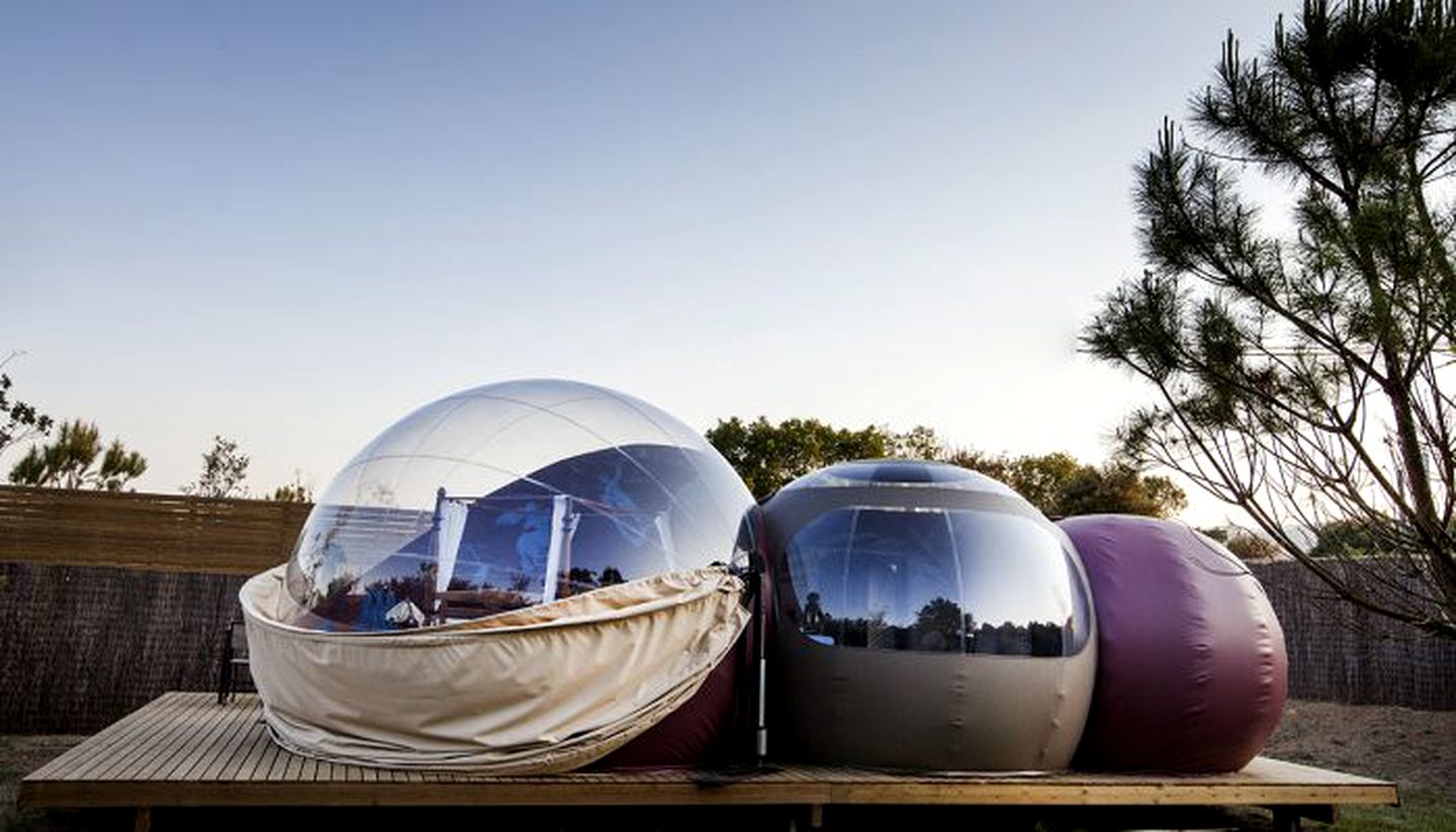 Intimate Forest Glamping in a Dreamy Bubble near Girona, Spain