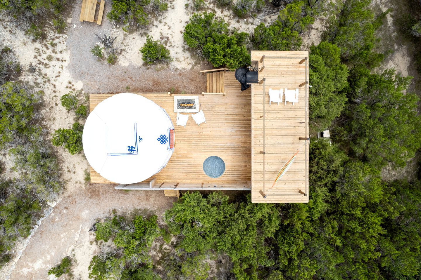 Romantic Secluded Yurt Perfect for Couples in Wimberley, Texas