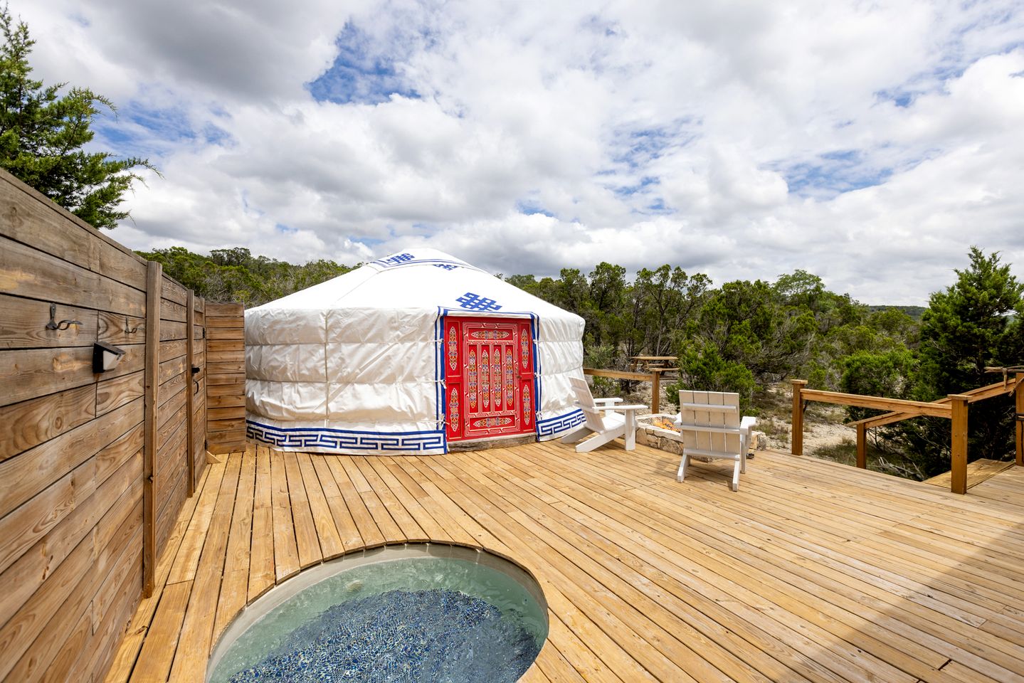Romantic Secluded Yurt Perfect for Couples in Wimberley, Texas