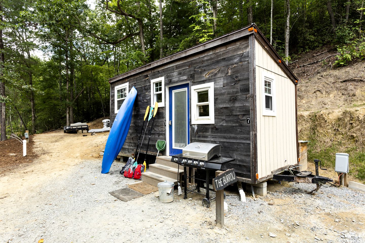 Cozy Tiny House Glamping Destination in Mill Spring, North Carolina