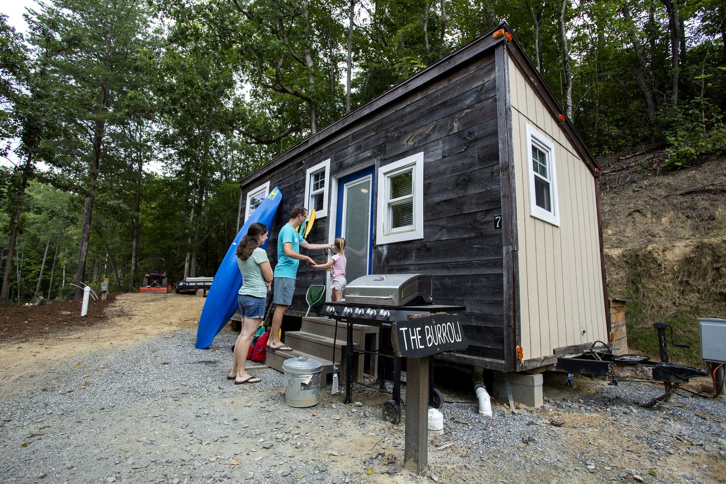 Cozy Tiny House Glamping Destination in Mill Spring, North Carolina