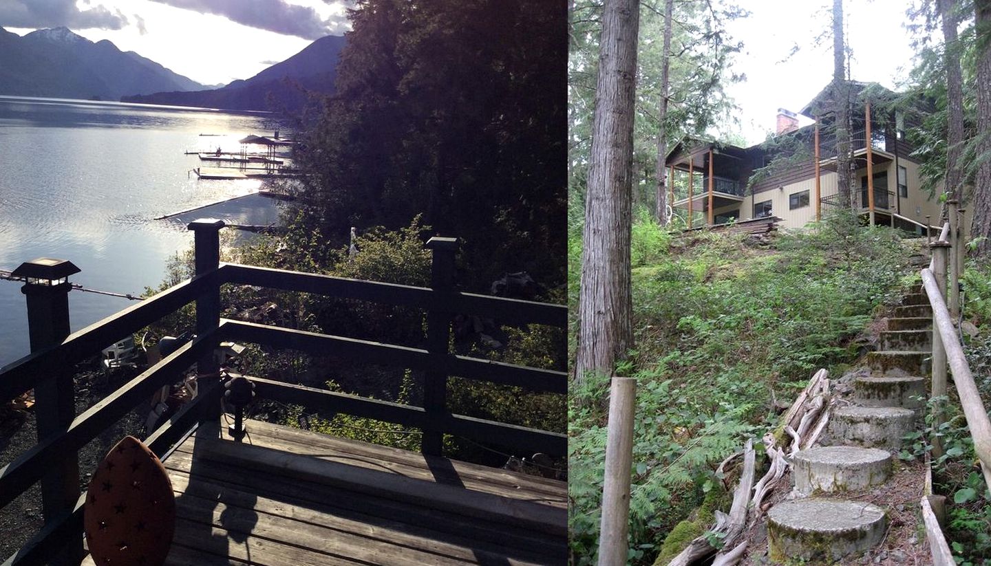 Cozy Lakefront Cabin for Eight Guests in Port Alberni, British Columbia