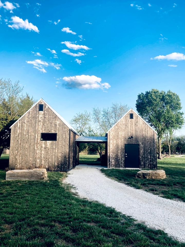 Rustic Comfort A-Frame with Outdoor Gathering Space in Humboldt, Kansas