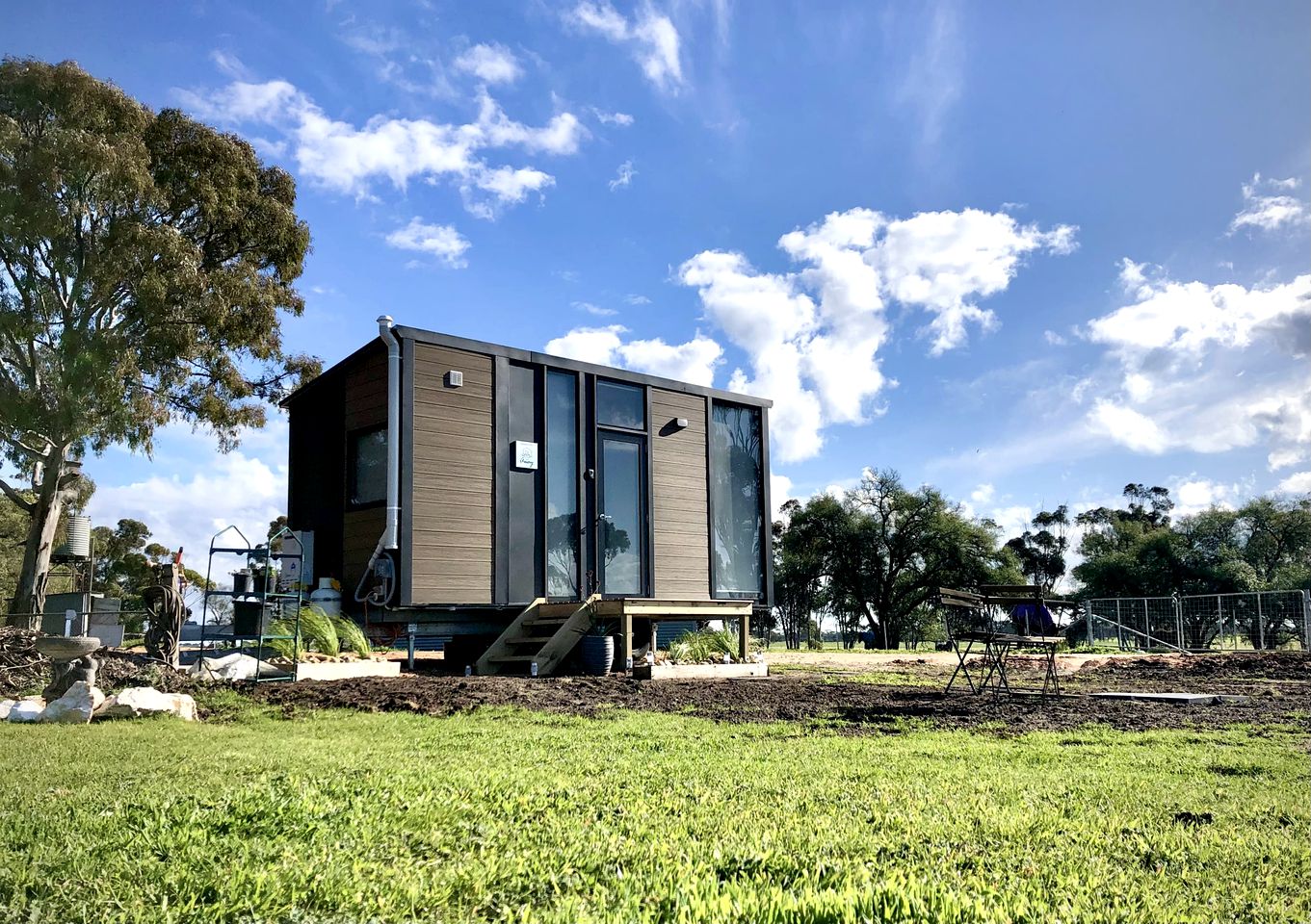 Farmstay Tiny House Glamping in Victoria for a Nature Escape