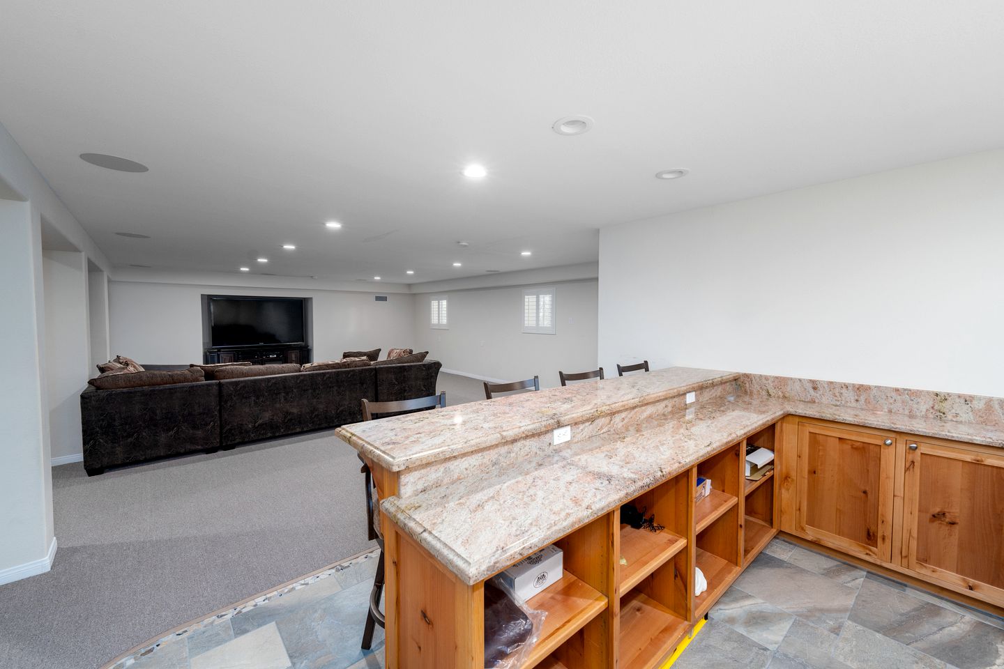Fantastic Group Cabin with Fireplace and Spacious Game Room in Big Bear City, California