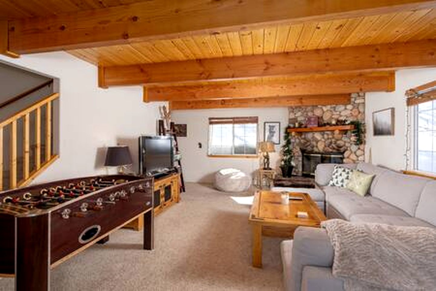 Family-Friendly Cabin with Foosball Table and Cozy Interior in California