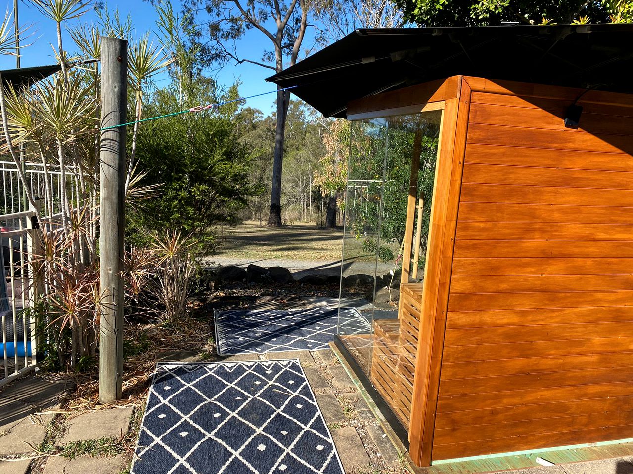 Magic Mirrored Tiny House with Sauna in Queensland, Australia