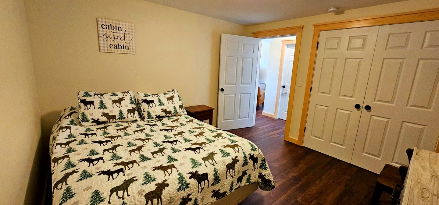 Amazing Wooden Cabin Surrounded by Trees in Greenville, Maine