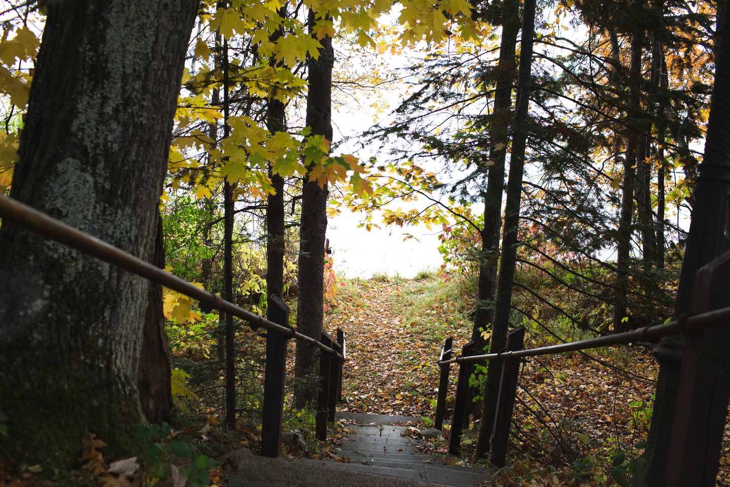 Beautiful Lakeside Cabin with a Stone Fireplace near Cornucopia, Wisconsin