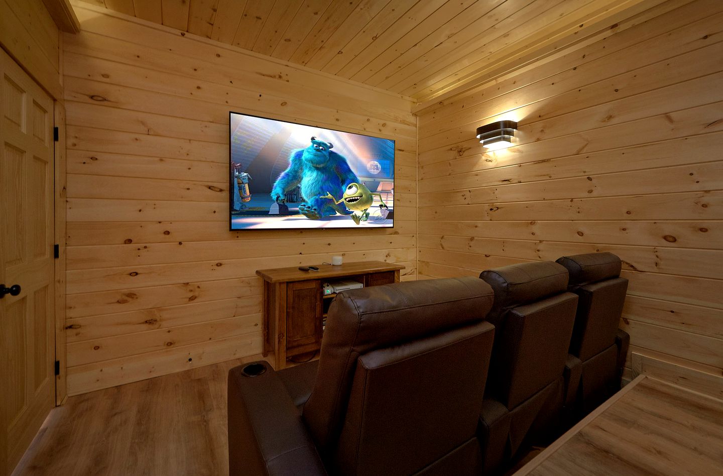 Luxury Large Glamping Destination with Private Hot Tub and Home Theater in Gatlinburg, Tennessee