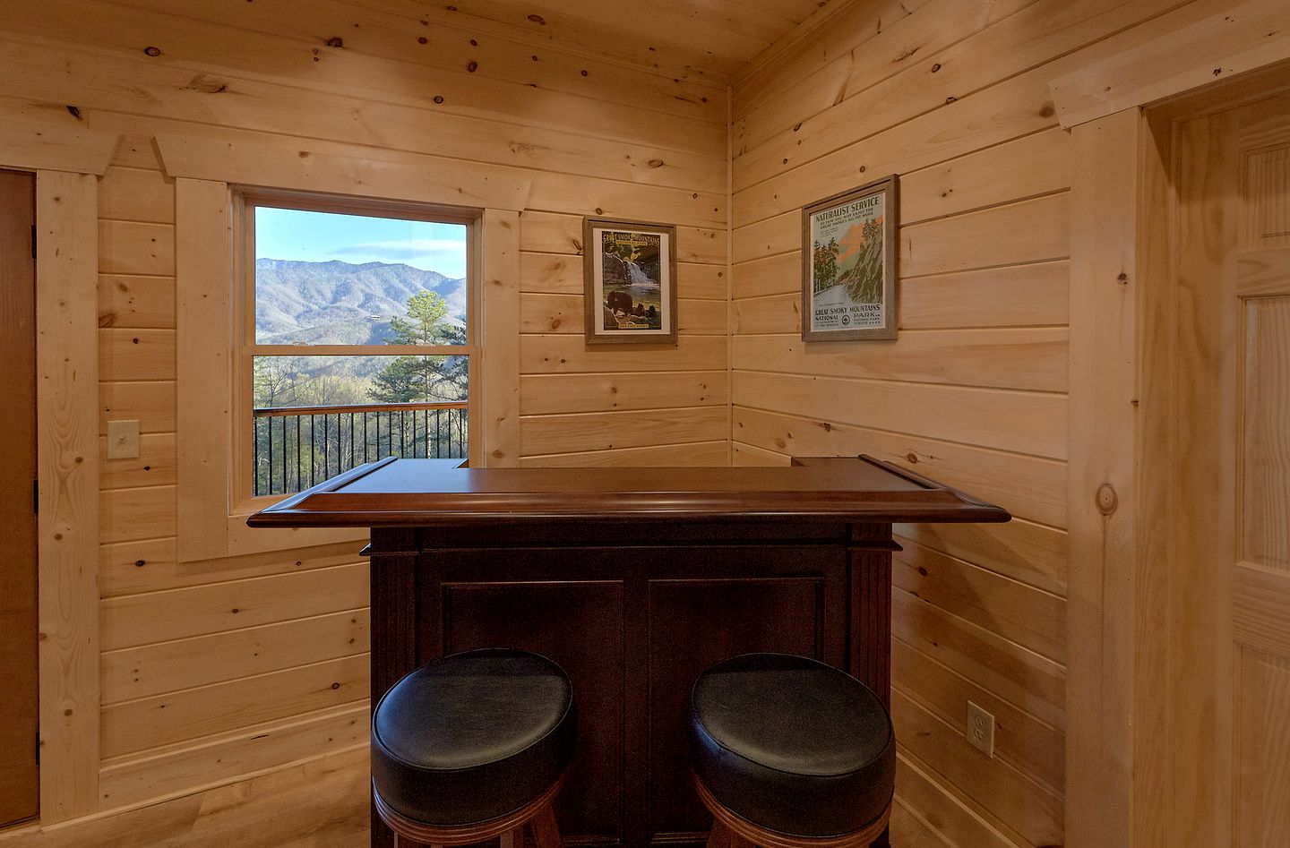 Luxury Large Glamping Destination with Private Hot Tub and Home Theater in Gatlinburg, Tennessee