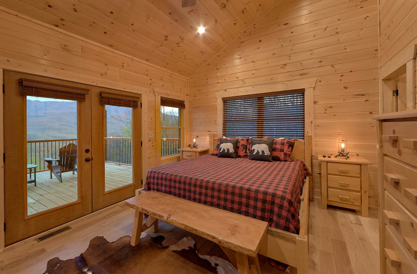 Luxury Large Glamping Destination with Private Hot Tub and Home Theater in Gatlinburg, Tennessee