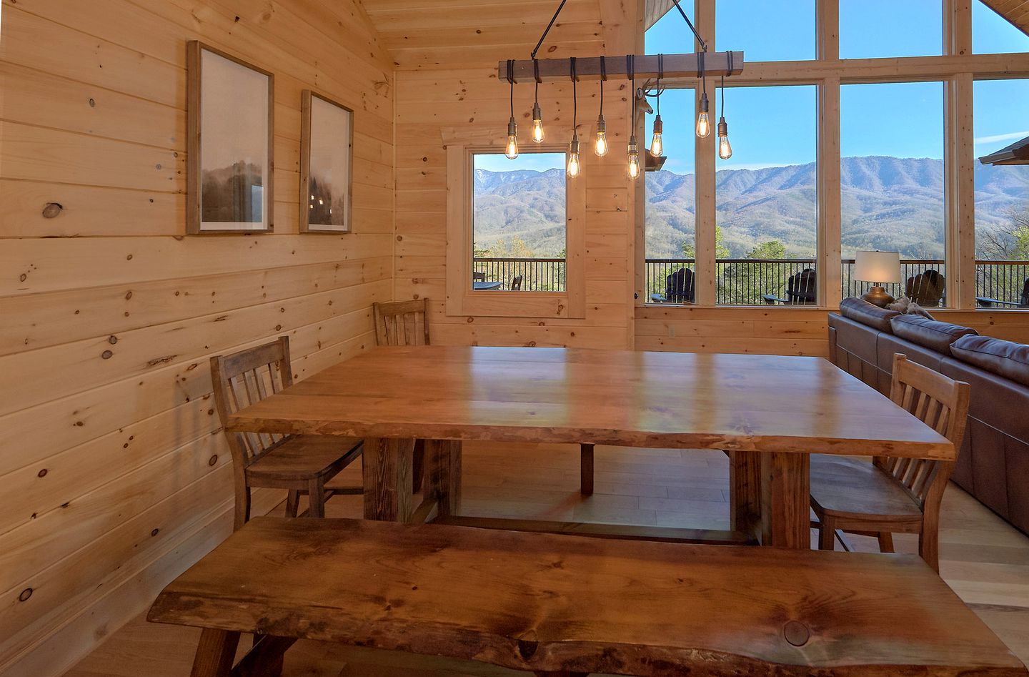 Luxury Large Glamping Destination with Private Hot Tub and Home Theater in Gatlinburg, Tennessee