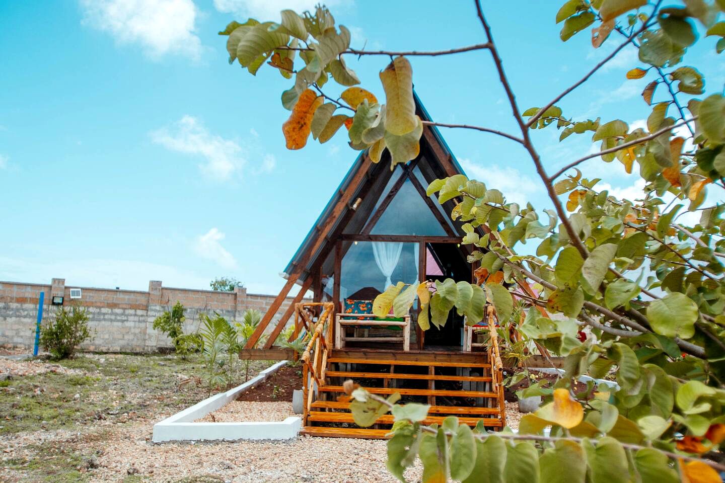 Modern A-Frame Eco Cabins near Nungwi and Kendwa Beach, Zanzibar
