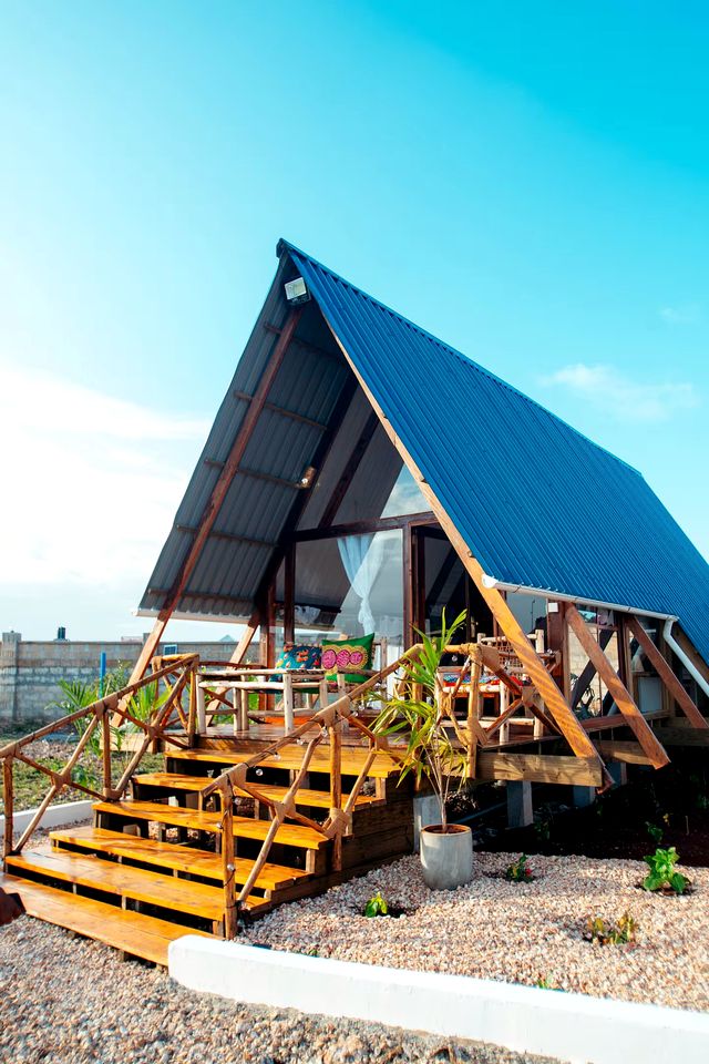 Modern A-Frame Eco Cabins near Nungwi and Kendwa Beach, Zanzibar