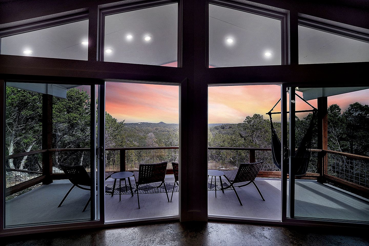 Modern Cabin for Four in Wimberley, Texas, for Glamping Escapes in Nature