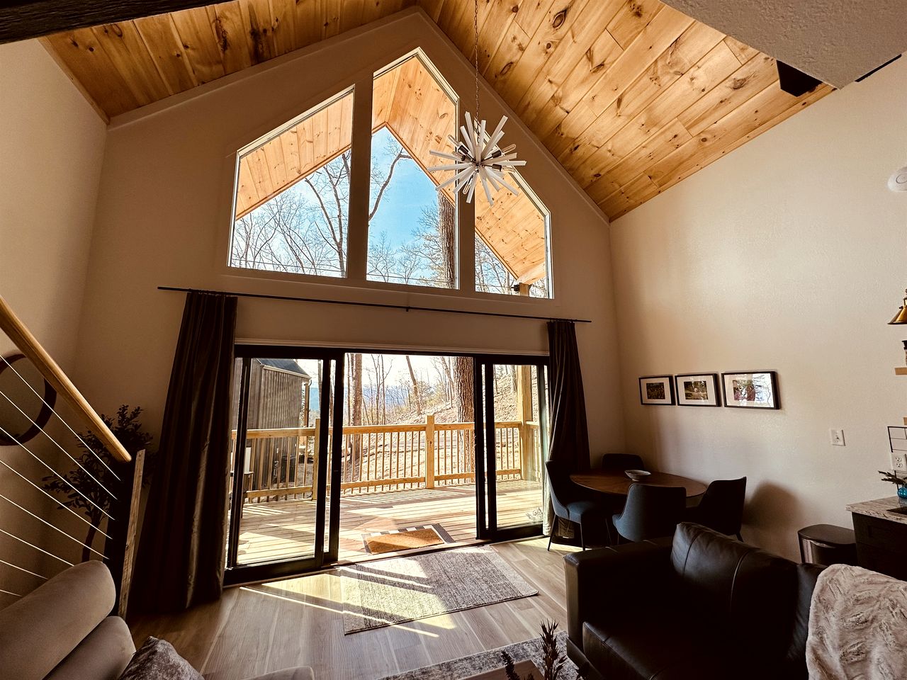 Modern Cottage with Fire Pit in Sevierville, Tennessee