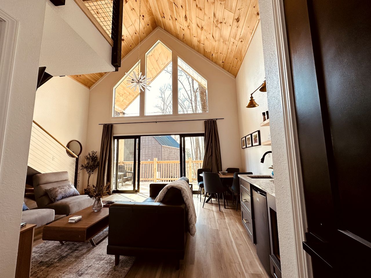 Modern Cottage with Fire Pit in Sevierville, Tennessee