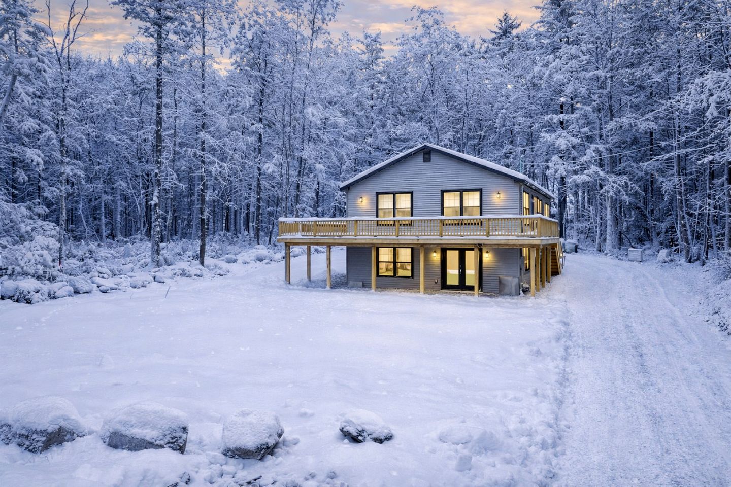 Cottages (United States of America, Bridgton, Maine)