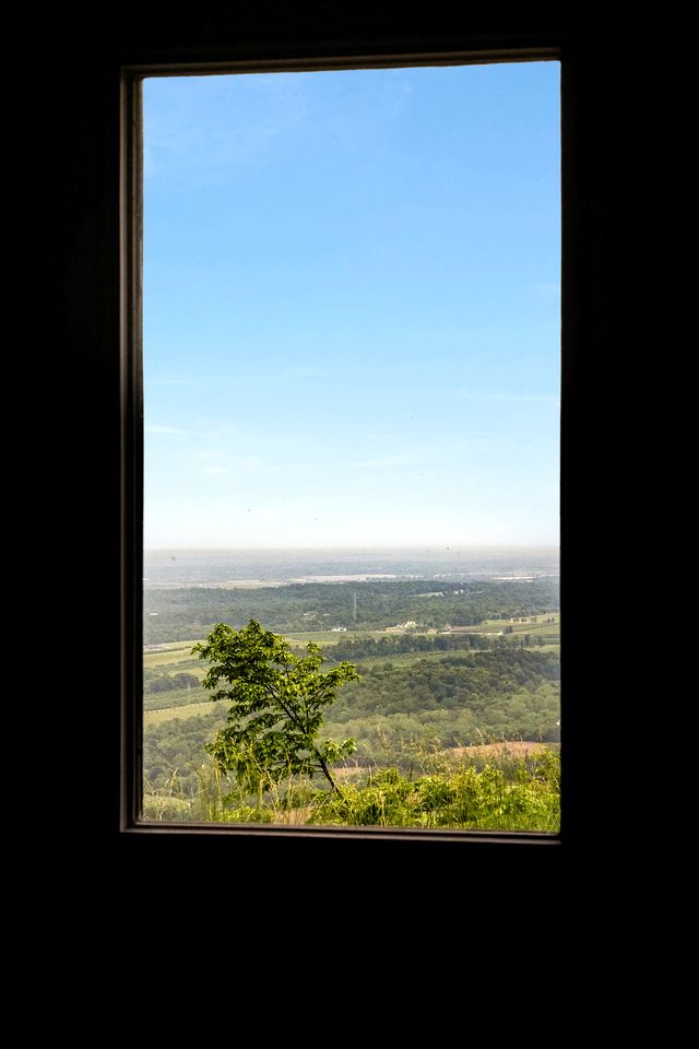 Scenic Getaway Cabin w/ Fire Pit, Deck & Panoramic Views in Martinsburg, WV
