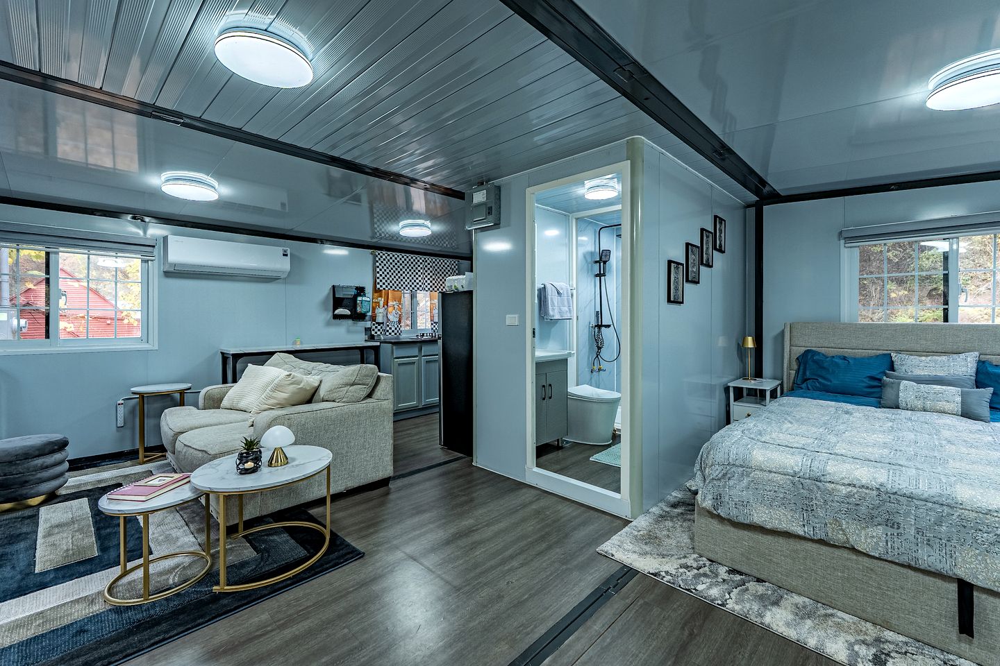 Modern Foldable Container Home with Mountain Views near Pipestem Resort, West Virginia