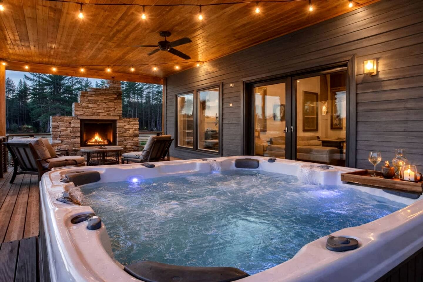 Modern Luxury Cabin with Game Room, Hot Tub & Fire Pit Near Beavers Bend, Broken Bow OK