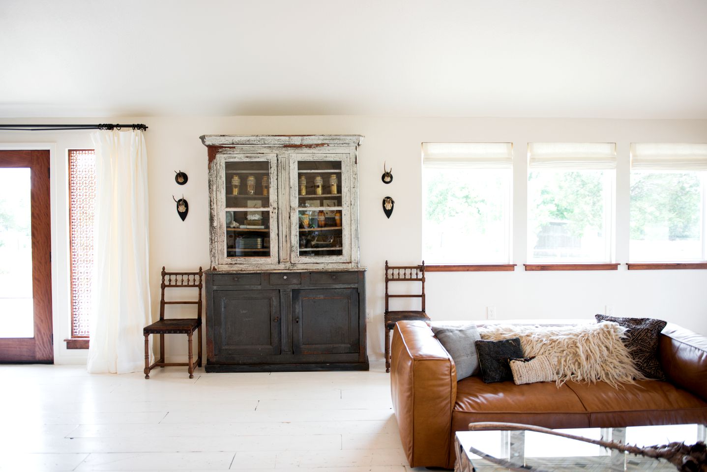 Modern Luxury Rental with Bohemian Decor near Antique Show in Round Top, Texas