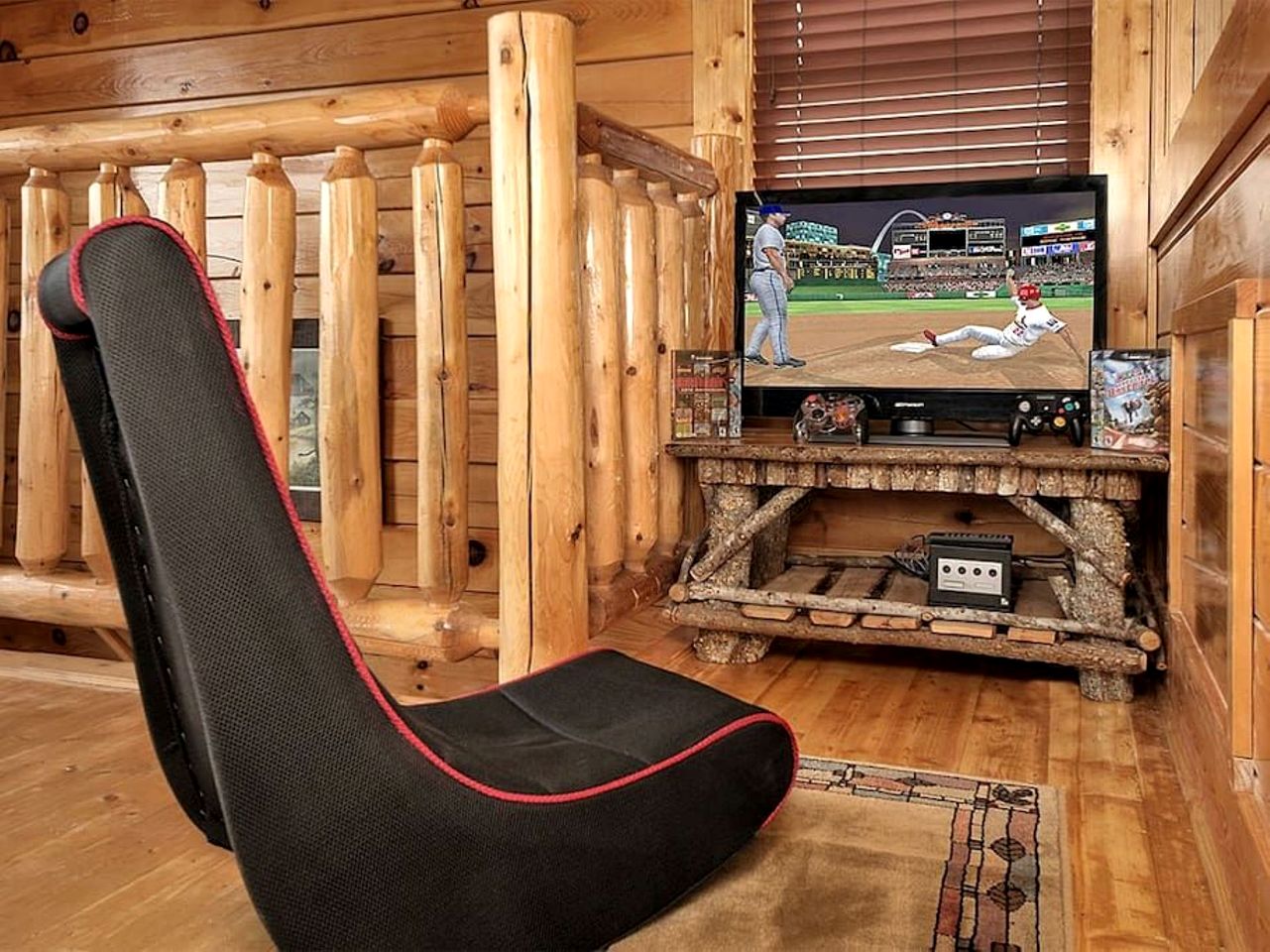 Modern Mountain Cabin Retreat with Game Room and Outdoor Pool in Sevierville, Tennessee