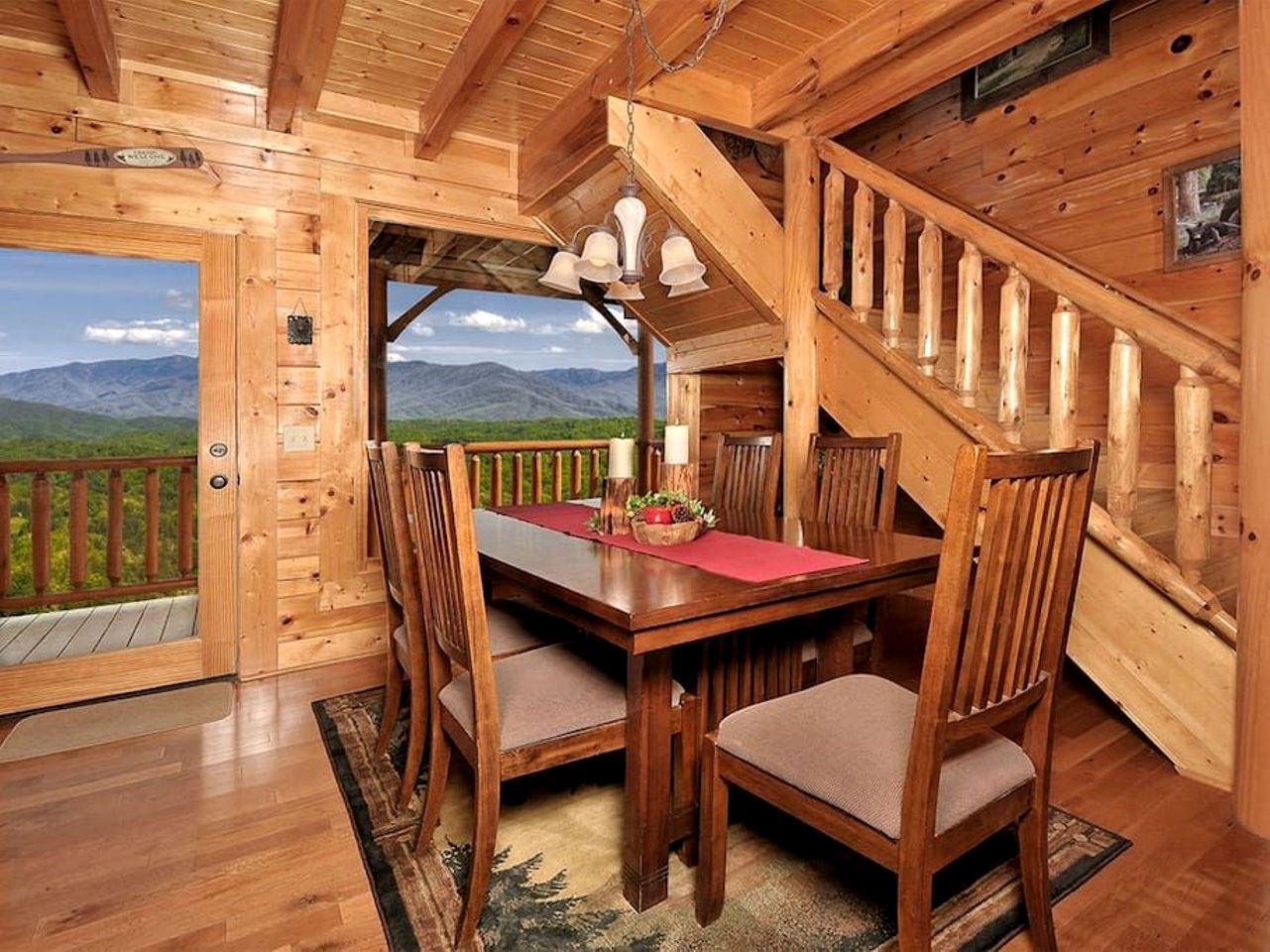 Modern Mountain Cabin Retreat with Game Room and Outdoor Pool in Sevierville, Tennessee