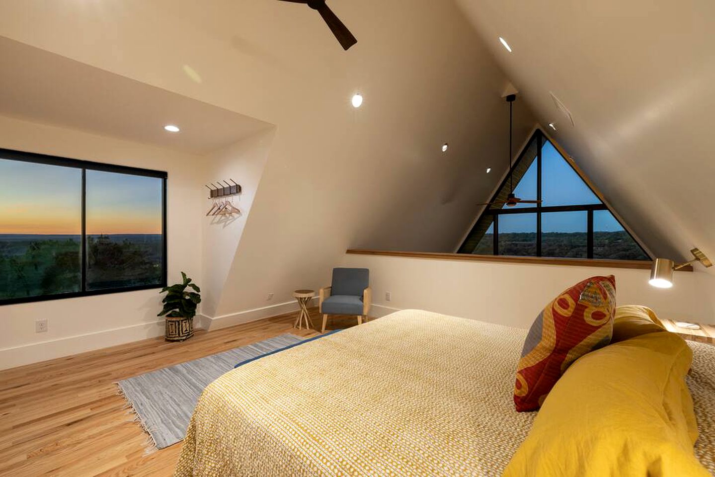 Modern and Secluded A-Frame with a Hot Tub for a Romantic Texas Hill Country Getaway