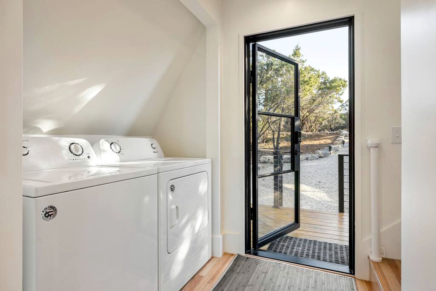 Modern and Secluded A-Frame with a Hot Tub for a Romantic Texas Hill Country Getaway