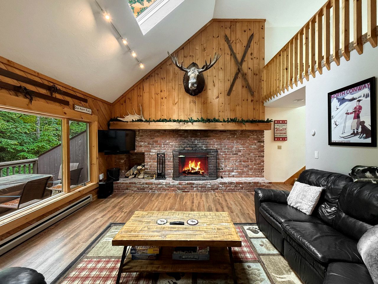 Modern Spacious Cabin Perfect for Families in Bartlett, New Hampshire