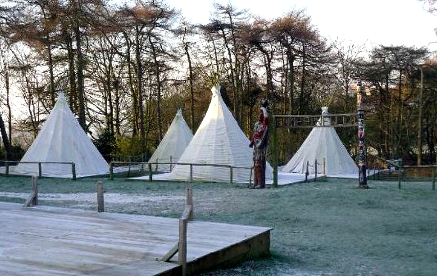 Modern & Spacious Luxury Tipis in UK Countryside