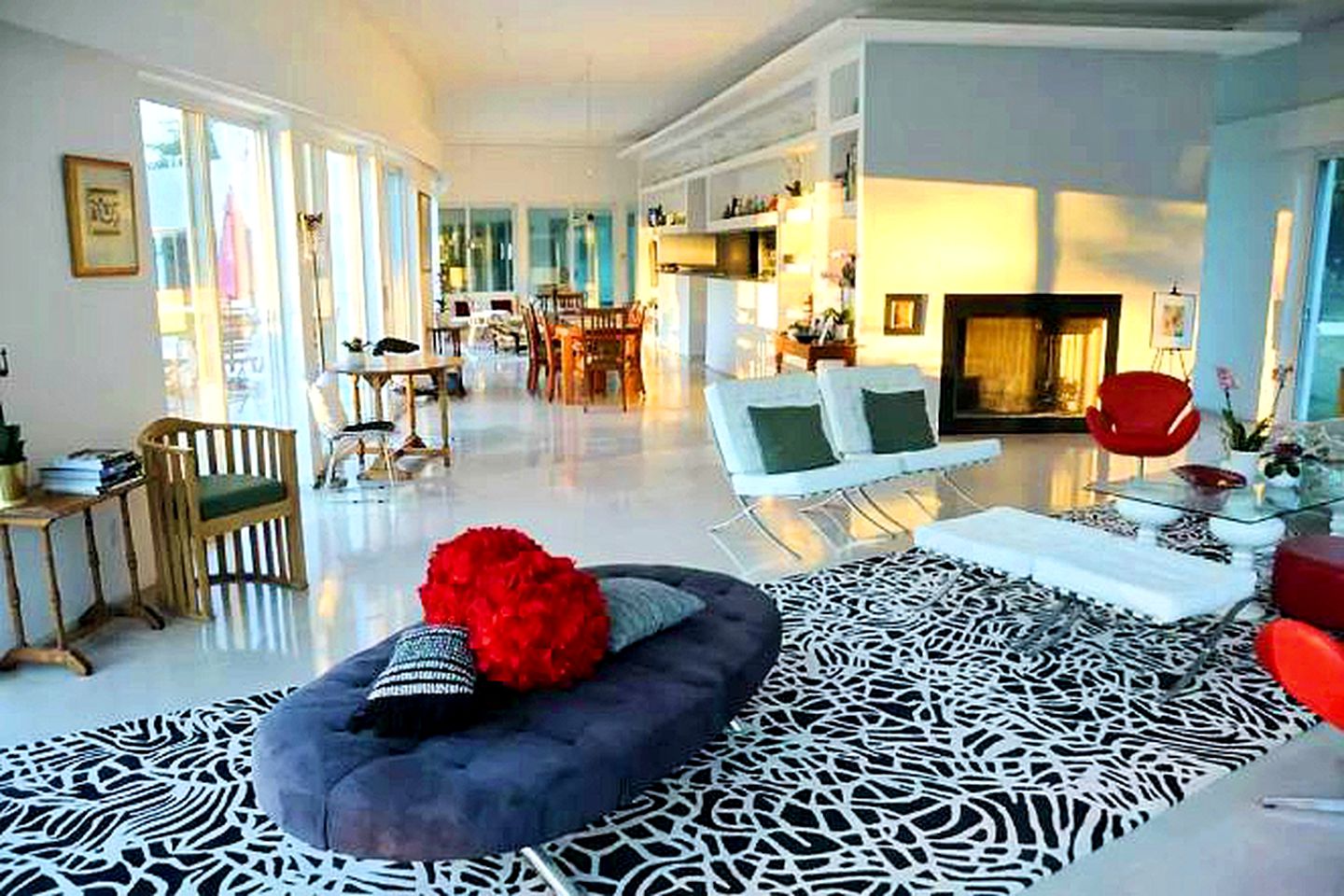 Fabulous Retreat with an Indoor Pool and Sauna for a Luxury Getaway in Champaign, Illinois