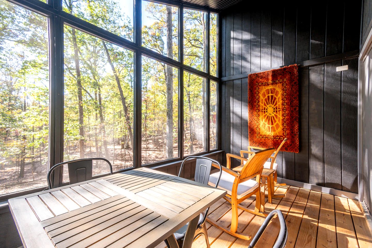 Modern Forest Cabin with Hot Tub, Screened Porch & Resort Access Near Hedgesville, WV