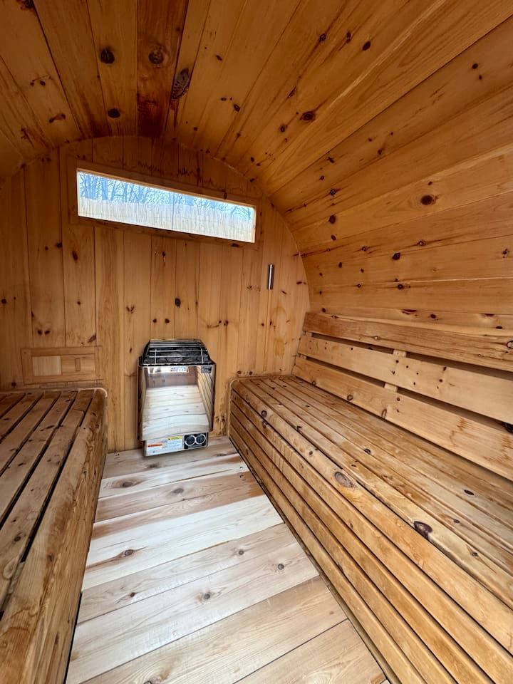 Luxury Wellness Dome with Private Sauna, Hot Tub & Cold Plunge Near Pisgah National Forest | Balsam Grove, North Carolina