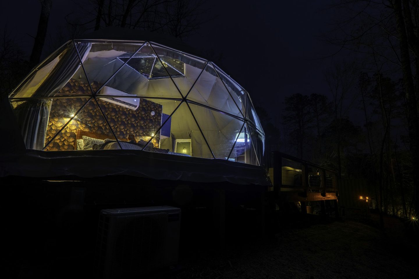 Luxury Wellness Dome with Private Sauna, Hot Tub & Cold Plunge Near Pisgah National Forest | Balsam Grove, North Carolina