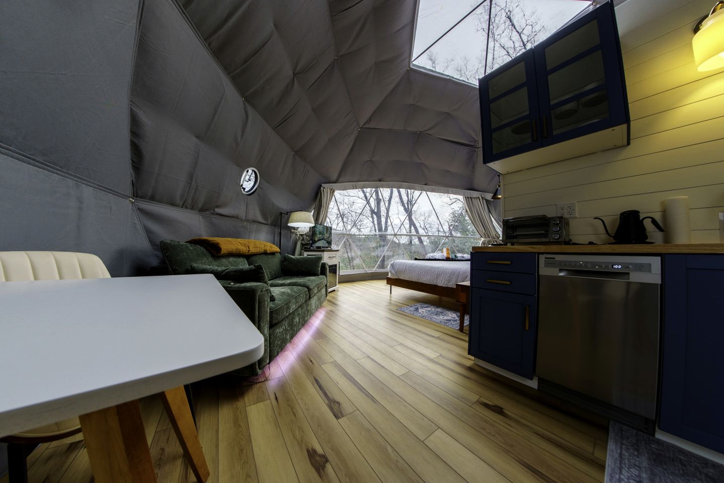 Luxury Wellness Dome with Private Sauna, Hot Tub & Cold Plunge Near Pisgah National Forest | Balsam Grove, North Carolina