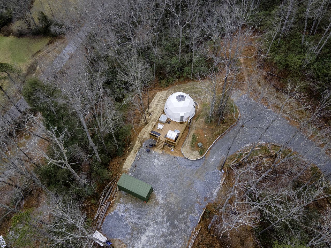 Luxury Wellness Dome with Private Sauna, Hot Tub & Cold Plunge Near Pisgah National Forest | Balsam Grove, North Carolina