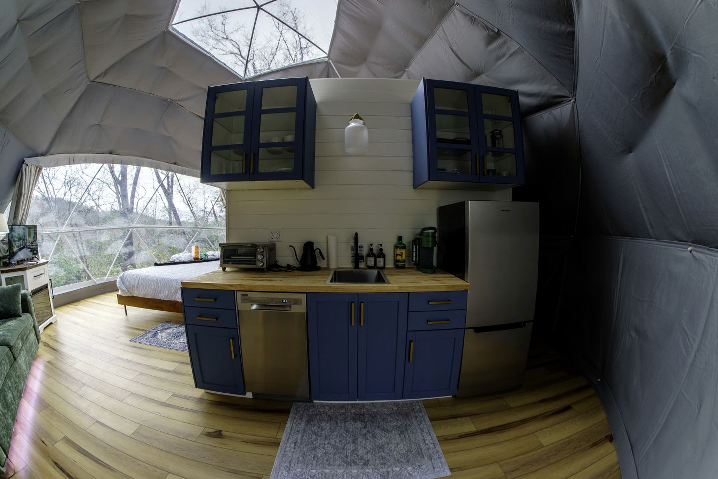 Luxury Wellness Dome with Private Sauna, Hot Tub & Cold Plunge Near Pisgah National Forest | Balsam Grove, North Carolina