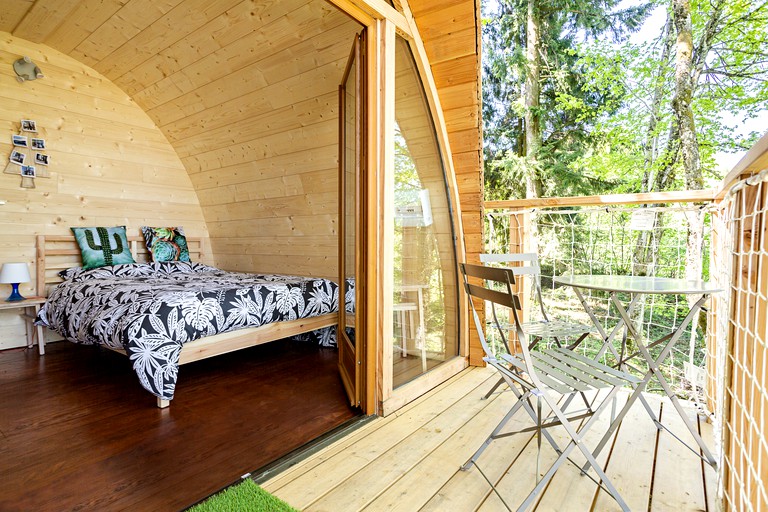 Tree houses for rent near Grenoble, France