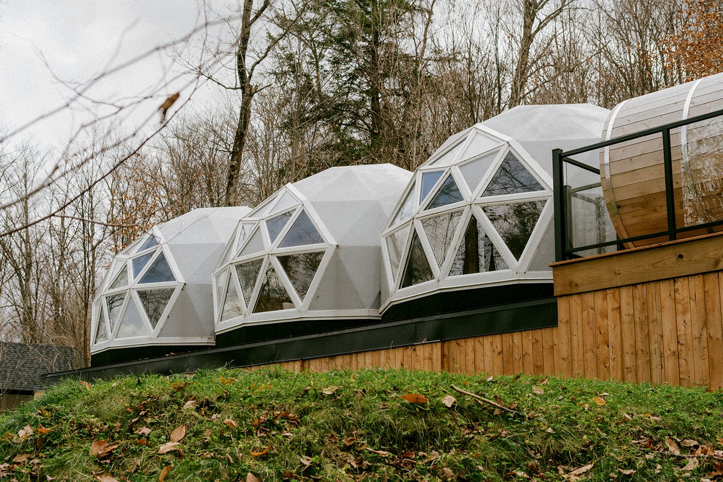 Domes (Canada, Mont Tremblant, Quebec)