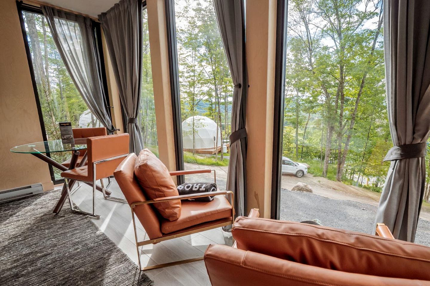 Mont Tremblant Glamping in a Tiny Home with Luxury Amenities