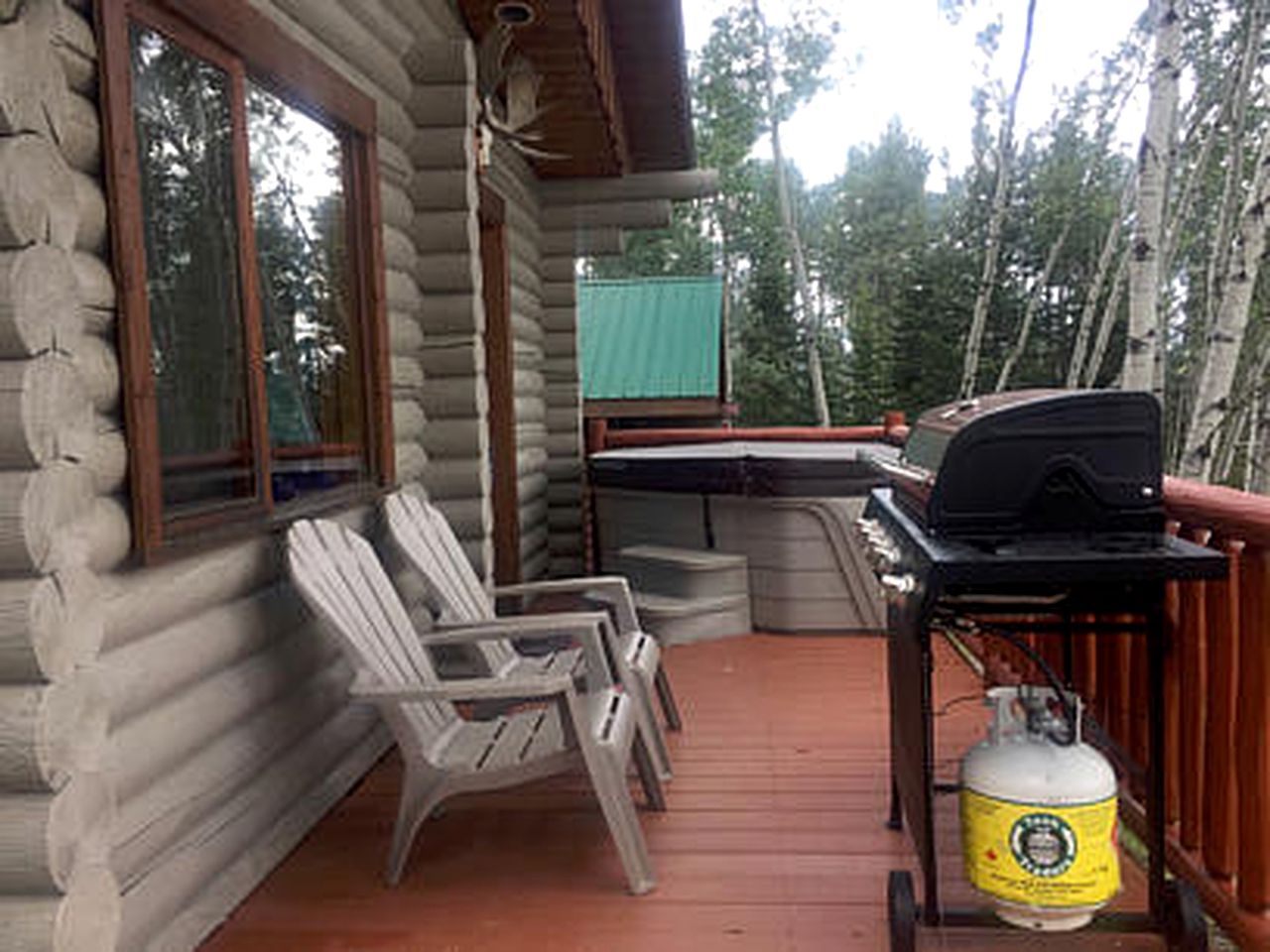 Log Cabin on a Ranch near Clearwater, British Columbia