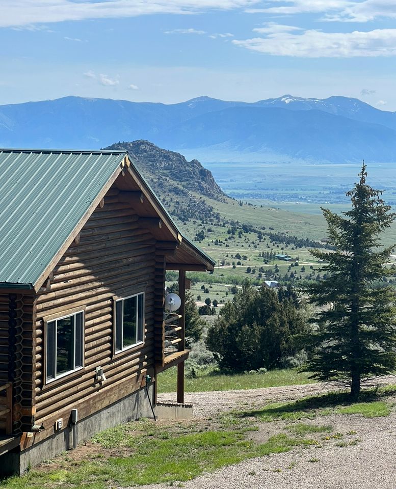 Secluded Montana Cabin with Stunning Madison River Valley Views, Near Ennis, MT