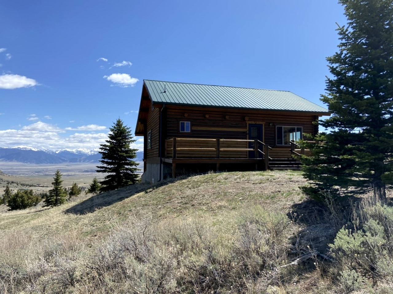 Secluded Montana Cabin with Stunning Madison River Valley Views, Near Ennis, MT